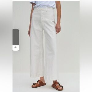 Jesse Kamm Sailor Pants off white